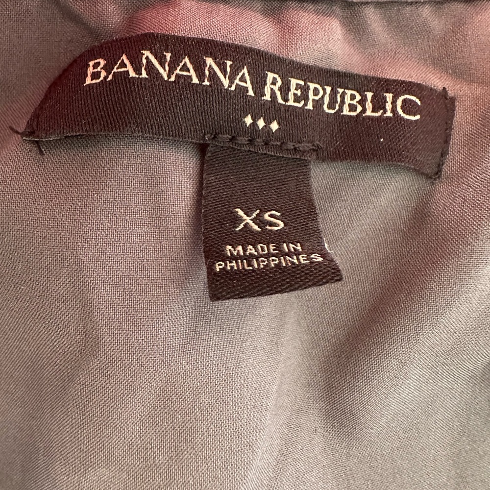 Banana Republic Factory Elegant Gray Women's Dress - Picture 7 of 7